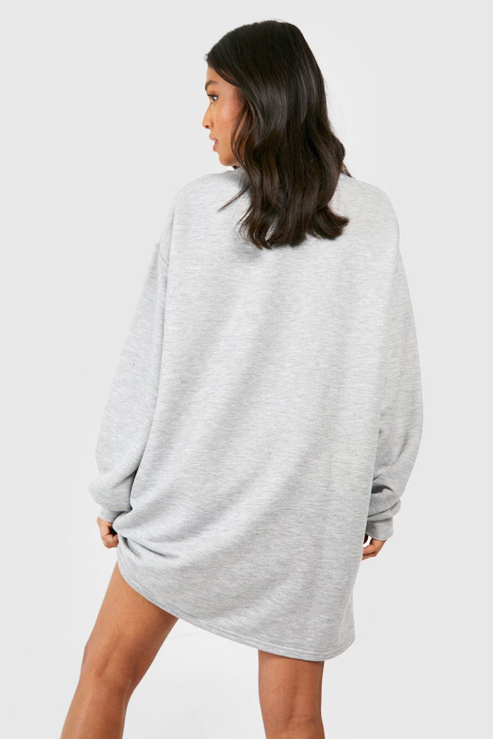 Petite - Robe Sweat Oversize Basique – Image 2