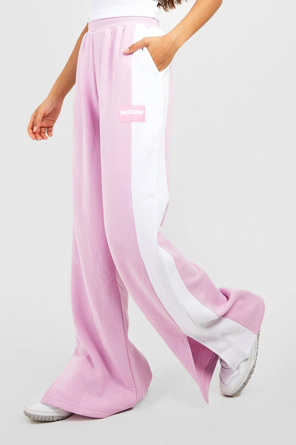 Jogging Color Block Fendu – Image 4