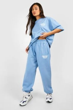 Jogging Oversize à Slogan Sports Club