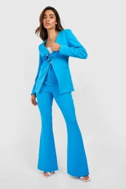 Pantalon De Tailleur Flare