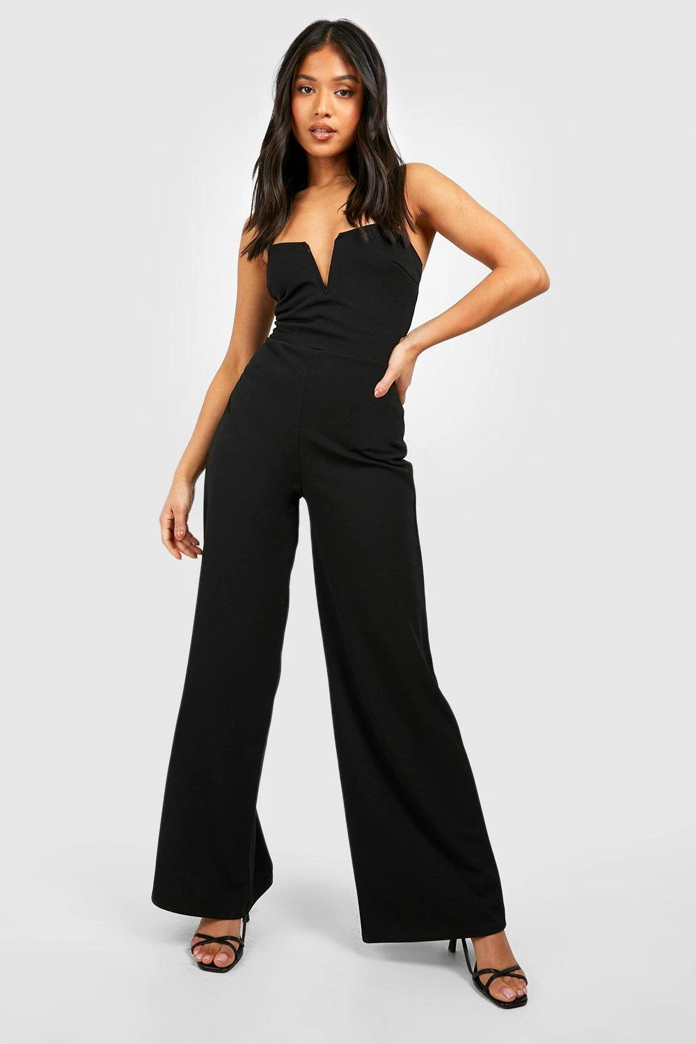 Petite - Combinaison Large à Col En Cœur – Image 3