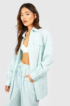 Chemise Ample à Rayures