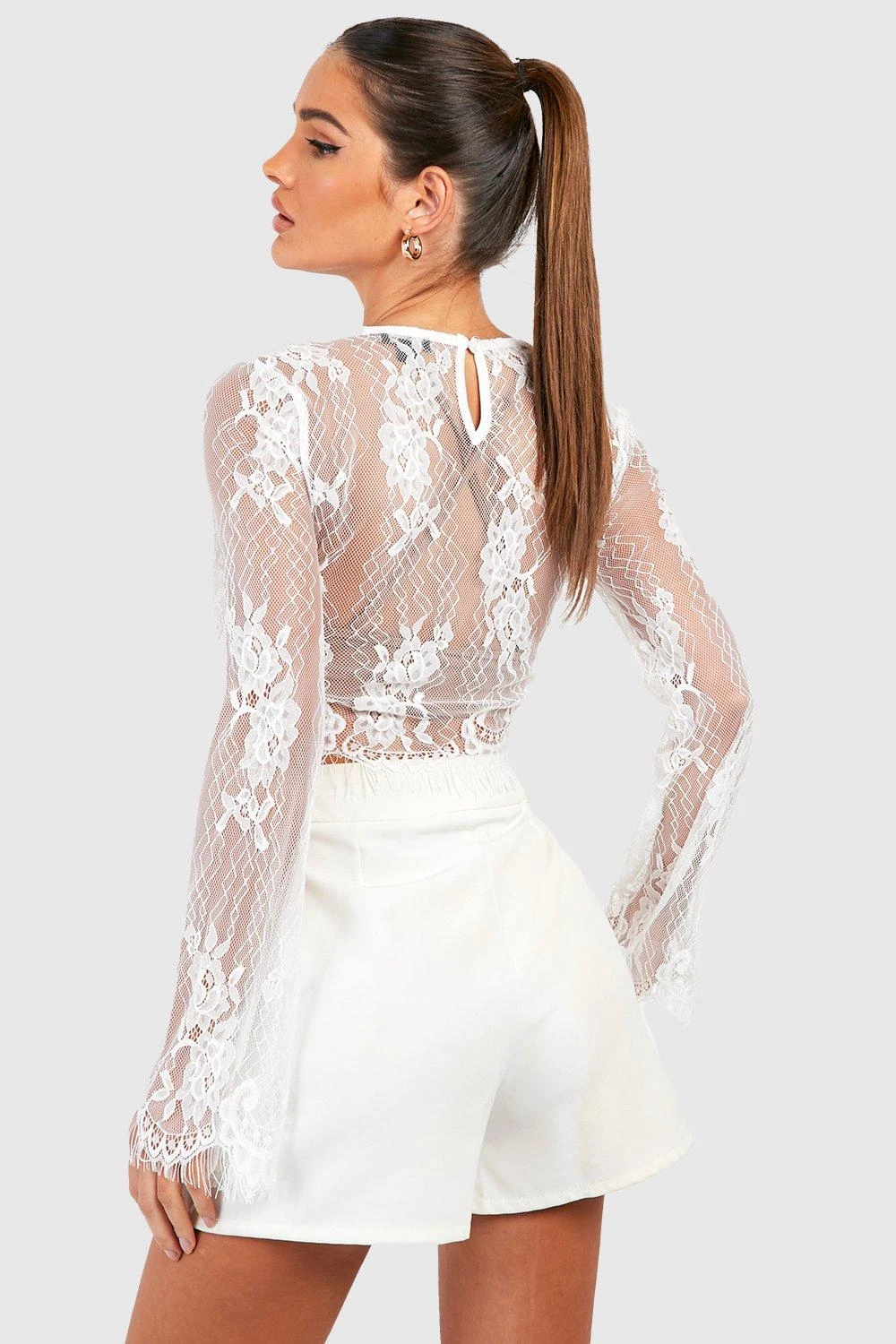 Crop Top à Manches évasées – Image 2