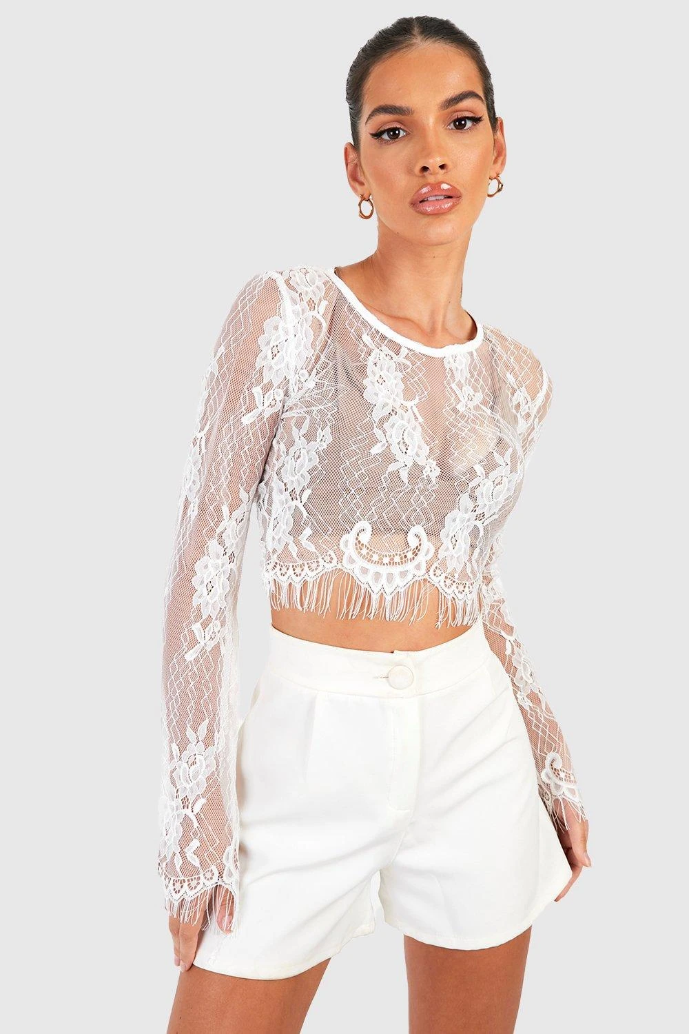 Crop Top à Manches évasées – Image 3