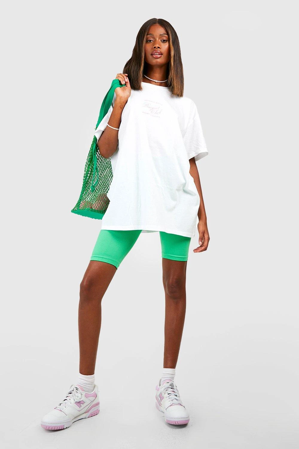 T-shirt Oversize à Slogan – Image 2