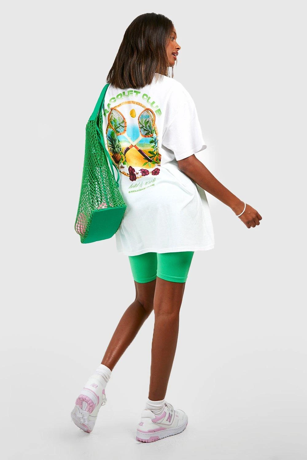 T-shirt Oversize à Slogan – Image 3