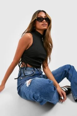 Débardeur Court Sans Manches